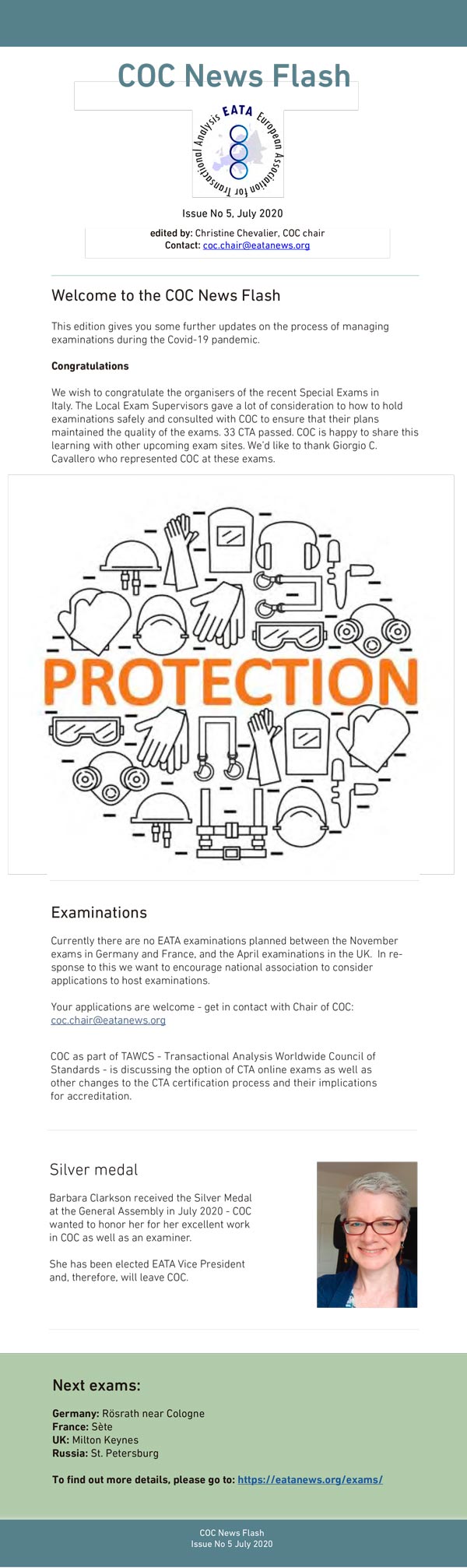 COC News Flash 5. - EATA