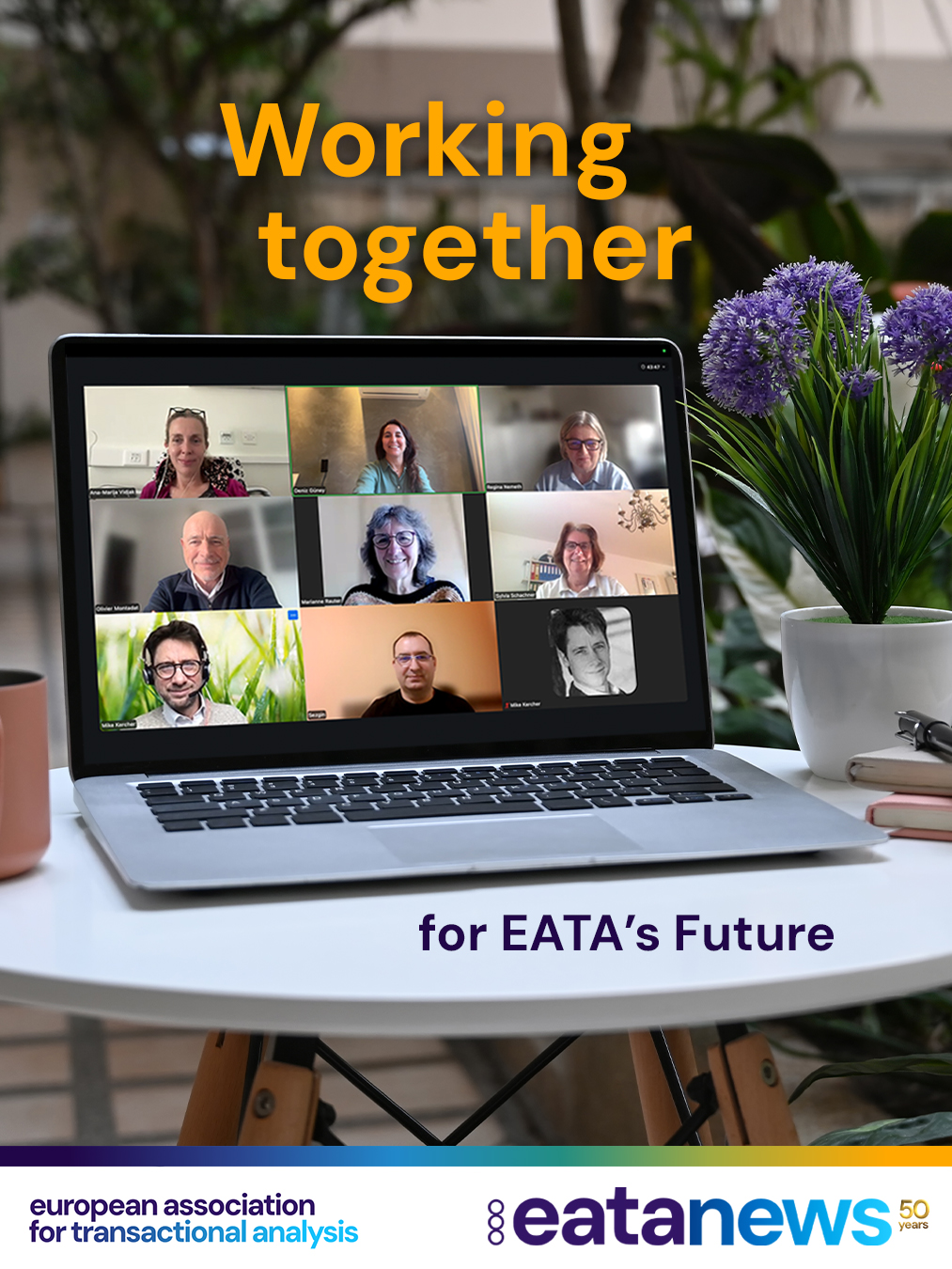 The EATA Executive Committee got together to continue planning the 50th anniversary year 🎉, the Council in Prague 🇨🇿, and exciting new endeavors ✨ before the summer begins ☀️.
We wish them lots of energy ⚡, inspiration 💡, and success for the months ahead! 🌿