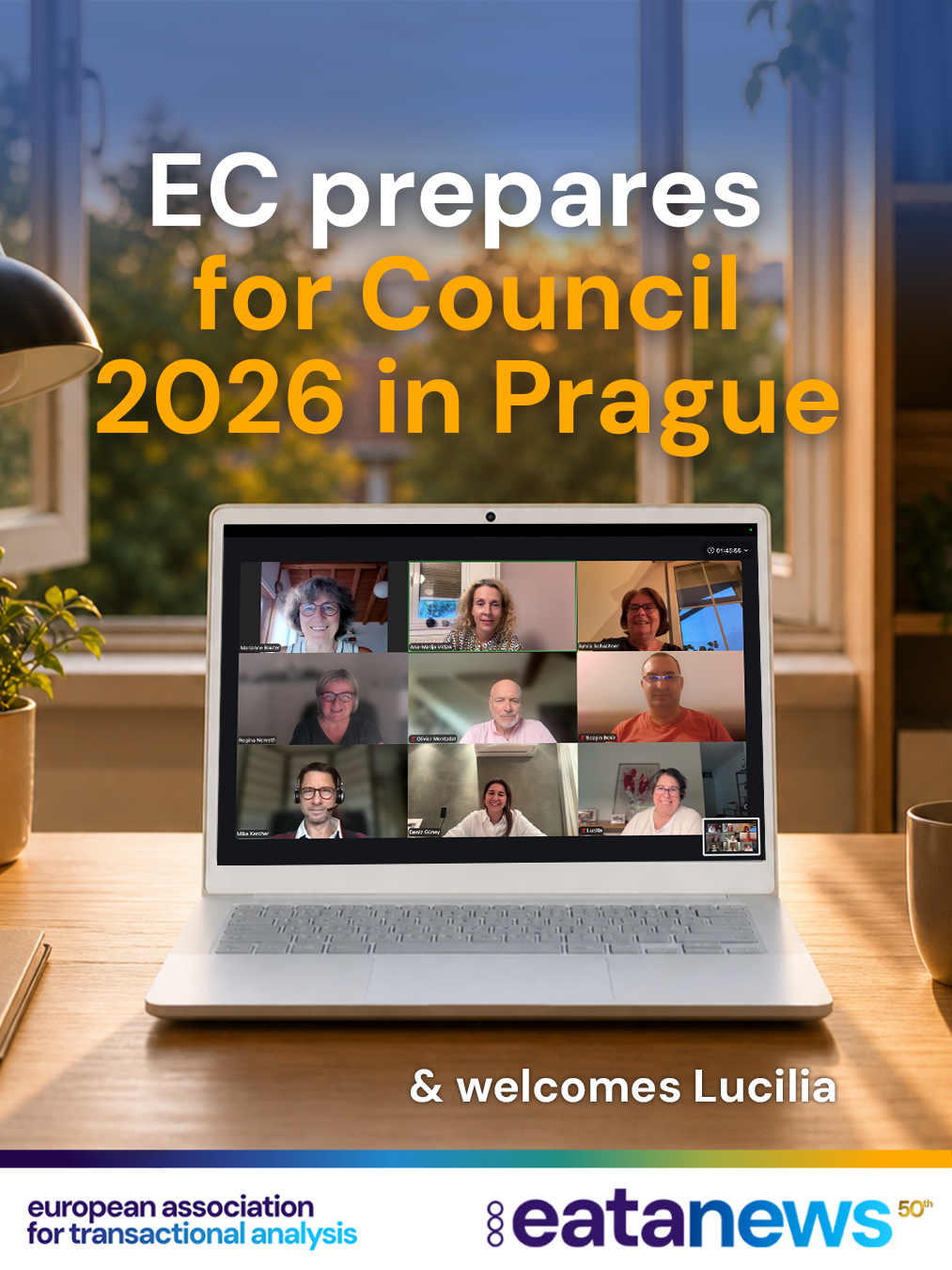 🌿 Preparing for Prague & Welcoming Lucilia 🤝

A productive evening with the EATA Executive Committee as we prepare for our Council meeting in Prague this October 🇨🇿 — reviewing progress, looking ahead, and working through some of the topics and discussions we’ll be bringing to Council.

✨ We were also delighted to warmly welcome Lucilia, who joined us for her first EC meeting as part of her shadowing with Marianne, as she begins her transition into the role of Executive Secretary.

🤝 It was great to have her with us as she starts getting to know the work, the team, and the many moving parts behind EATA.

🌱 A new chapter, a new role, and a warm welcome to the EATA team! 💚

#eata
#eata50anniversary 
#prague